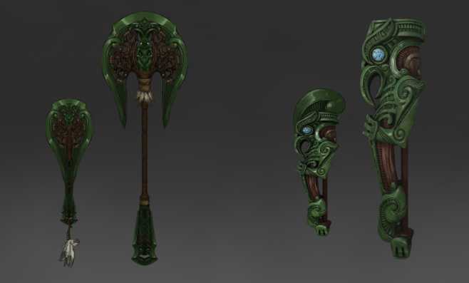 Akoya's Felling Axe Skin